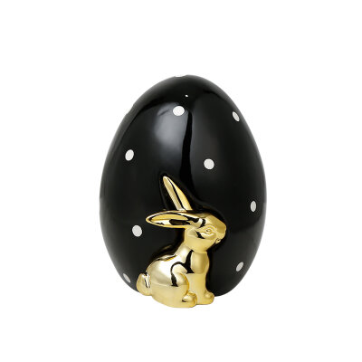 Статуэтка Easter Rabbit Egg black A