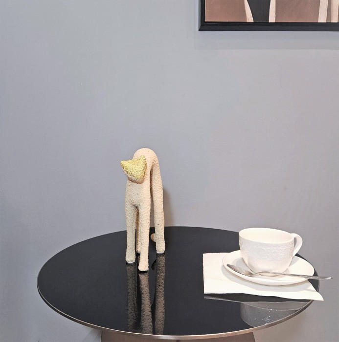 Статуэтка Golden face cat A