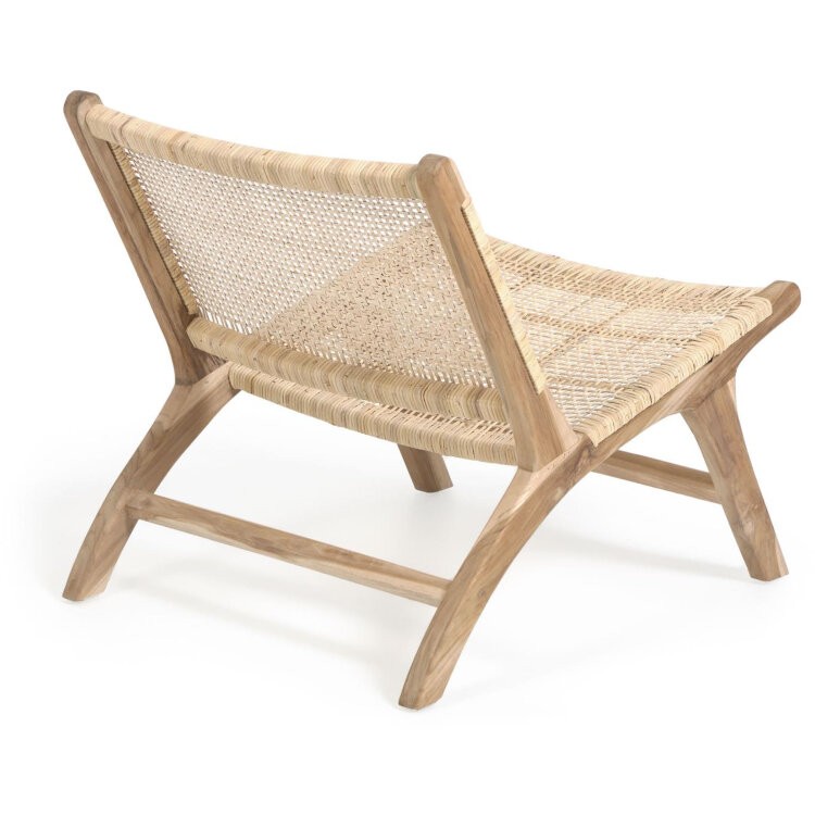 Кресло Beida из массива тика