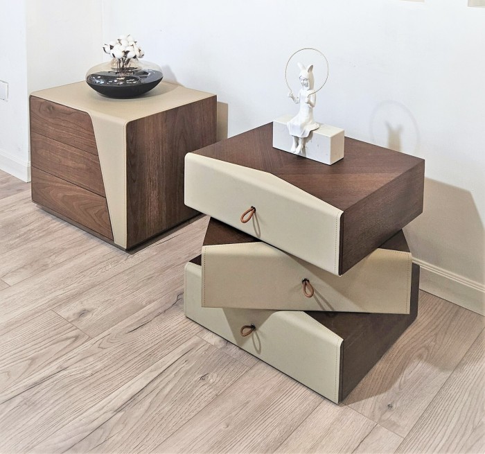 Тумба прикроватная Teorema Beige