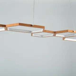 Люстра Wooden Honeycombs