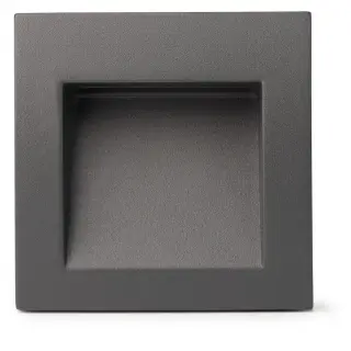 Встраиваемый светильник настенный Senda-1 серый