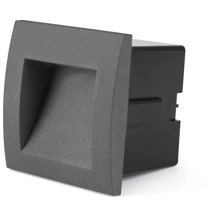 Встраиваемый светильник настенный Senda-1 серый