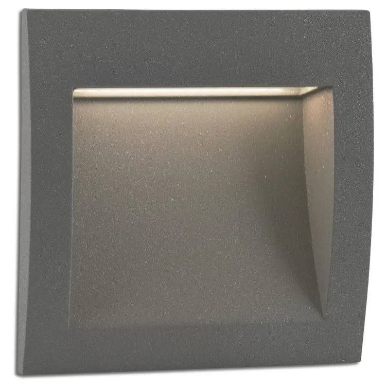 Встраиваемый светильник настенный Senda-1 серый