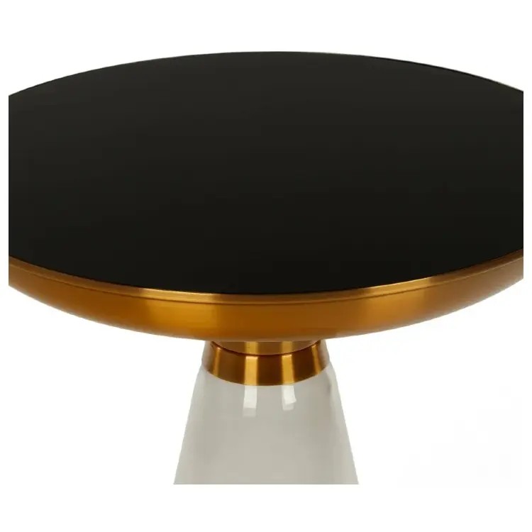 Кофейный столик Vaso glass диаметр 52