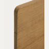 Кровать Arelida из дуба со светло-коричневой отделкой, для матраса 180 x 200 см