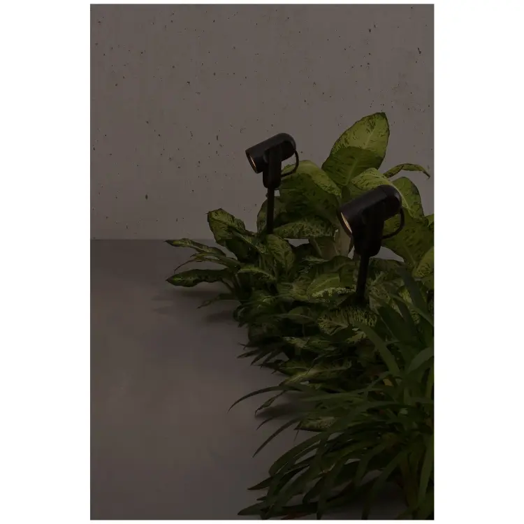 Уличный фонарь со штырем Slot-65 черный