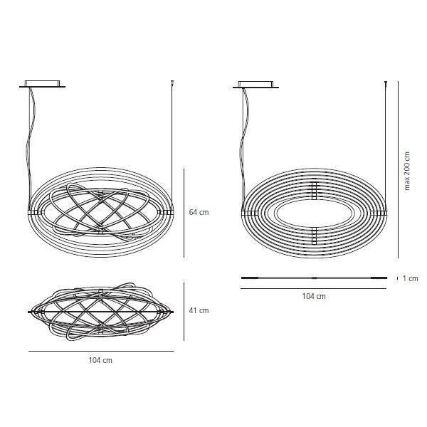 Люстра Copernico