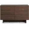 Комод Norlen с 6 ящиками шпон ореха 120 x 75 см