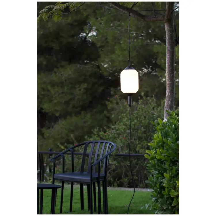 Подвес уличный Saigon мат. белый/серый R17