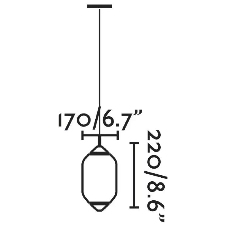 Подвес уличный Saigon мат. белый/серый R17