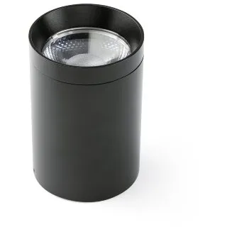 Потолочный светильник PUK черный Ш76 LED 7W 3000K 15°