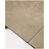 Atminda Раздвижной стол из керамики и стали с коричневой отделкой 160 (210) x 90 см