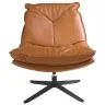 Вращающееся кресло 5096/A8036 с обивкой из кожи