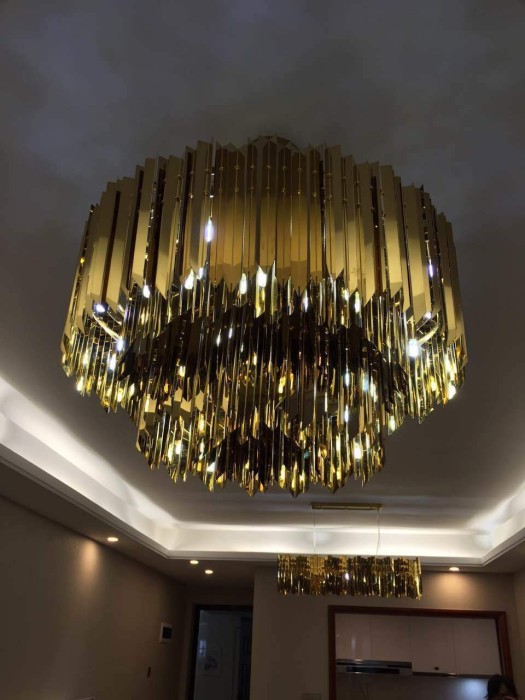 Подвесная люстра Facet 7090B-24P