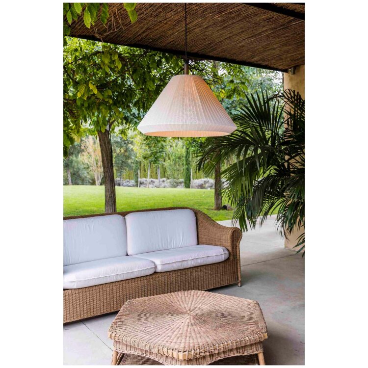 Люстра уличная Saigon белый мат./серый T70