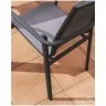 Уличный стул Canea из графитового алюминия
