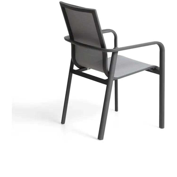 Уличный стул Canea из графитового алюминия