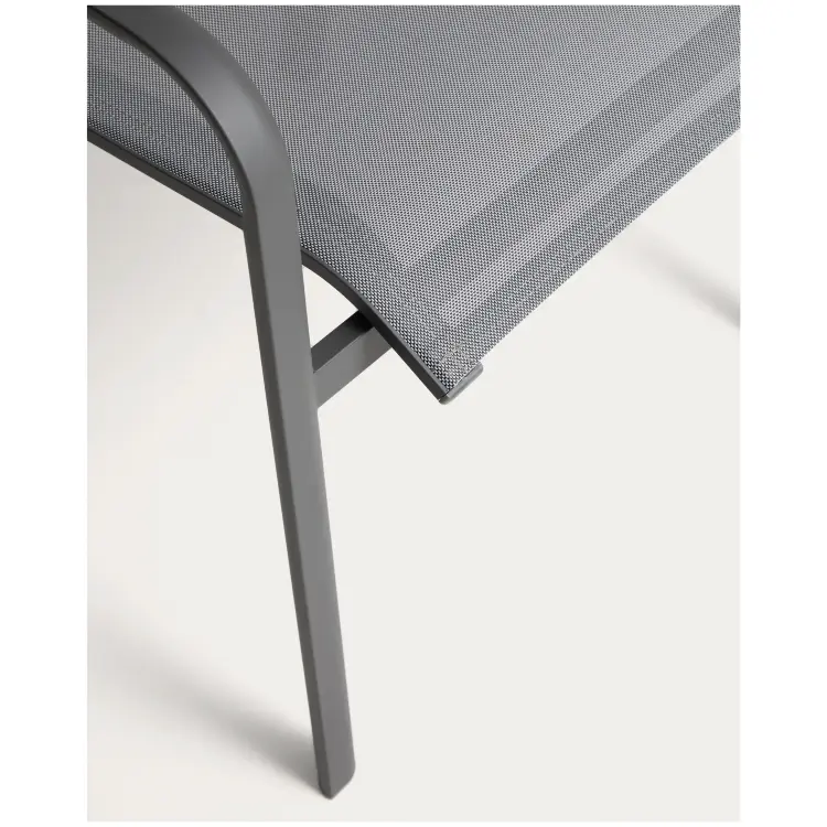 Уличный стул Canea из графитового алюминия