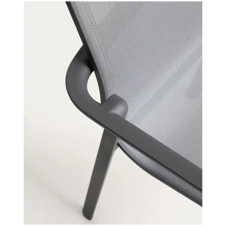 Уличный стул Canea из графитового алюминия