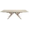 Раздвижной обеденный стол 1155 из керамики, стали и шпона ореха