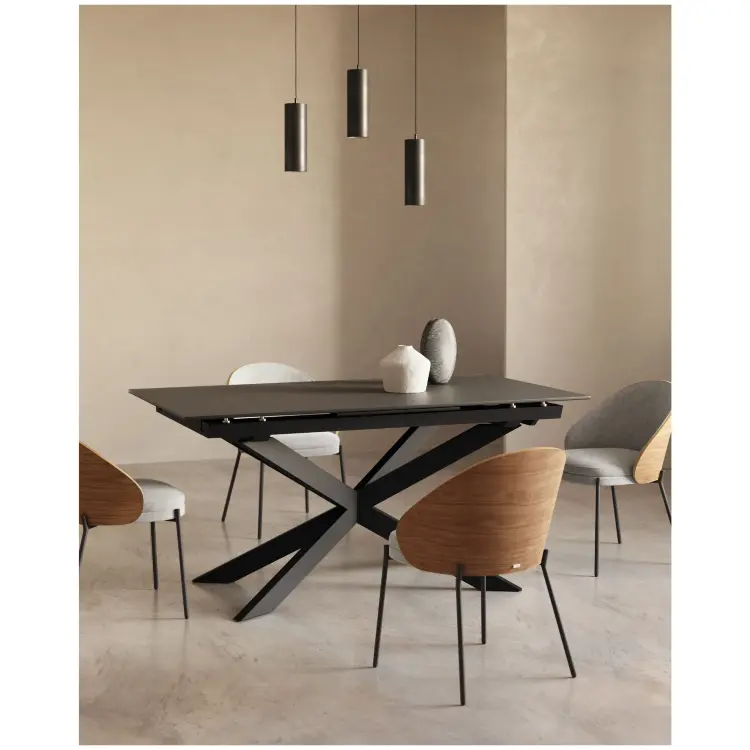 Стол раздвижной Atminda 160 (210) x 90 cm стекло