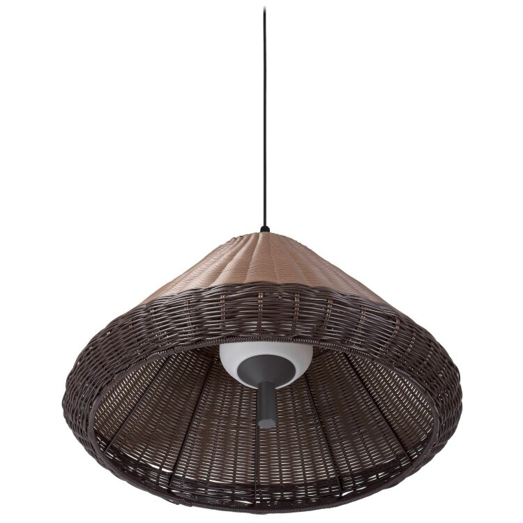 Люстра уличная Saigon серо-коричневая W70