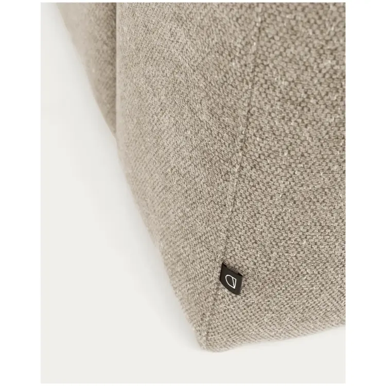 Диван 2-местный Blok с левым шезлонгом бежевый