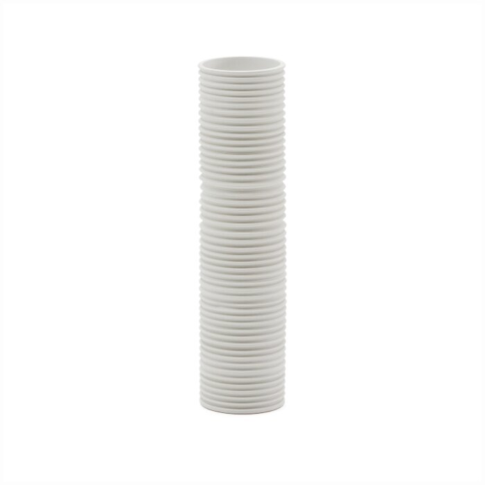 Ваза Sibone белая керамическая, 11 см