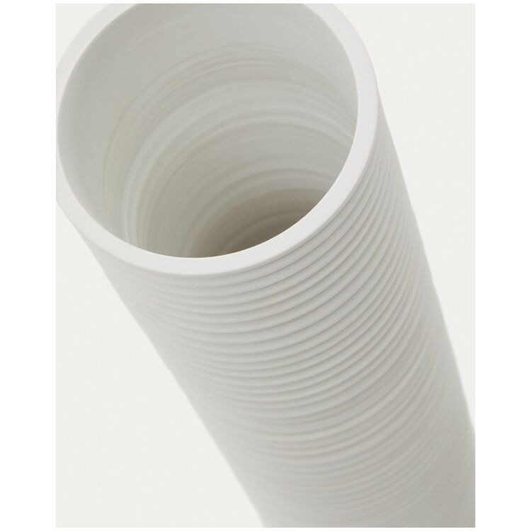 Ваза Sibone белая керамическая, 11 см