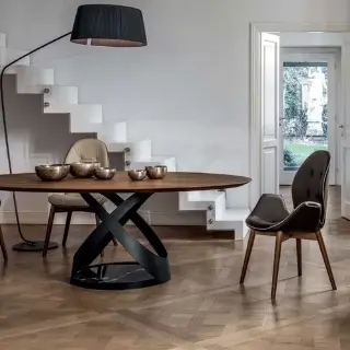 Стол обеденный Capri Wood Round B6813