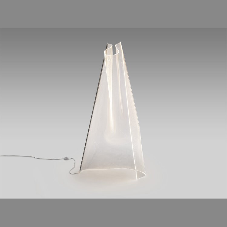 Торшер Velos хромированный