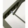 Шезлонг Capraia из зеленого алюминия