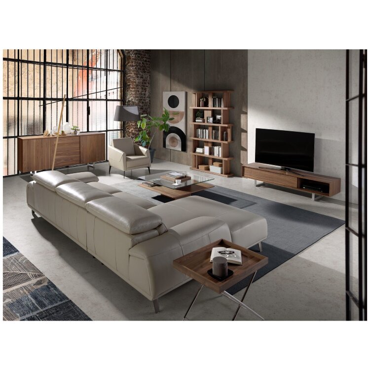 Угловой диван 6149/KF112-L-M5652 кожаный