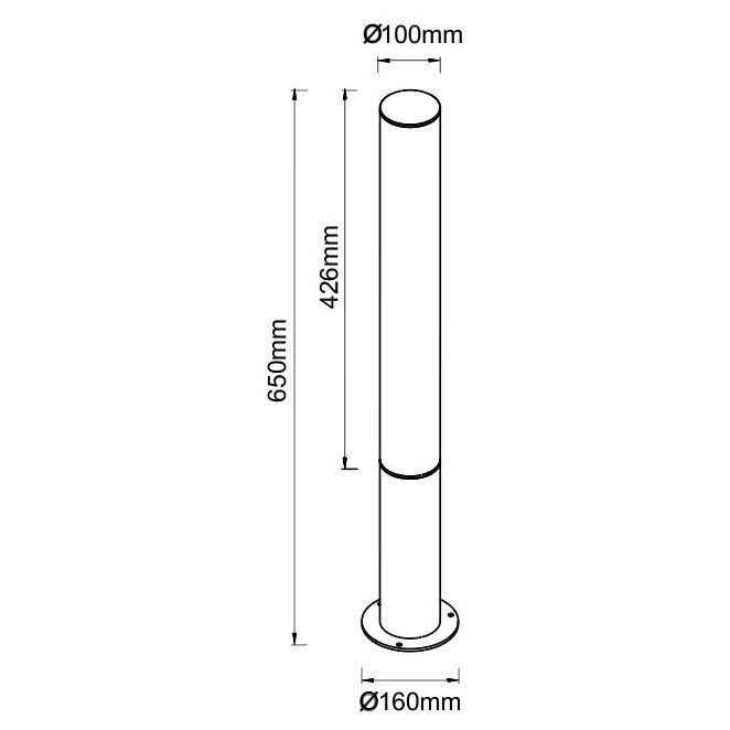 9156 Настенный уличный светильник GANT