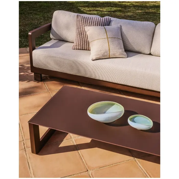 Комплект садовой мебели Nerano из коричневого алюминия