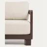 Комплект садовой мебели Nerano из коричневого алюминия