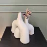 Ваза Narrow mouth wide body vase B