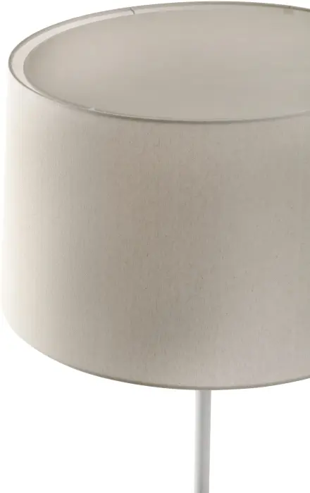 Торшер WINDSOR PIE DE SALON белый/бежевый абажур 1xE27
