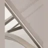 Шезлонг Capraia из бежевого алюминия