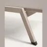 Шезлонг Capraia из бежевого алюминия
