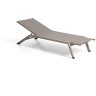 Шезлонг Capraia из бежевого алюминия