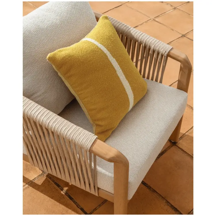 Комплект садовой мебели Sirte из алюминия с отделкой под дерево