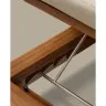 Шезлонг Turqueta из массива тикового дерева