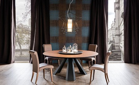 Стол обеденный Eliot Wood Round B7802