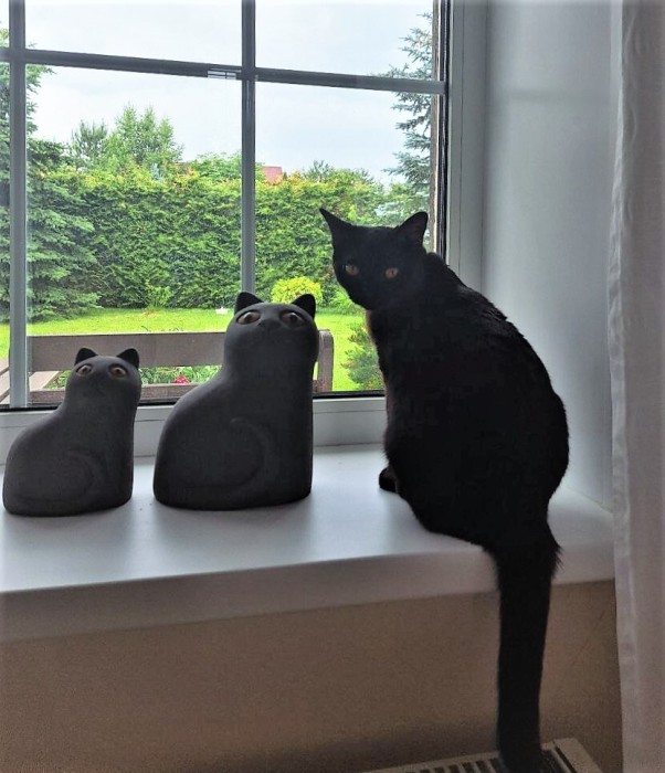 Статуэтка Big-Eyed Cat A