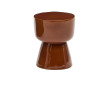 Приставной столик Mesquida из керамики коричневый
