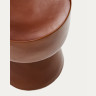 Приставной столик Mesquida из керамики коричневый
