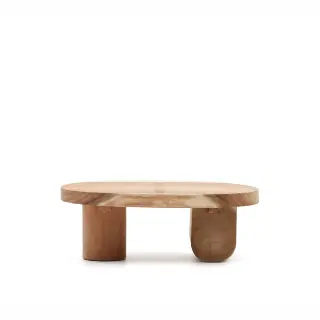 Mosi Журнальный столик из массива мунгура Ø 90 x 60 см