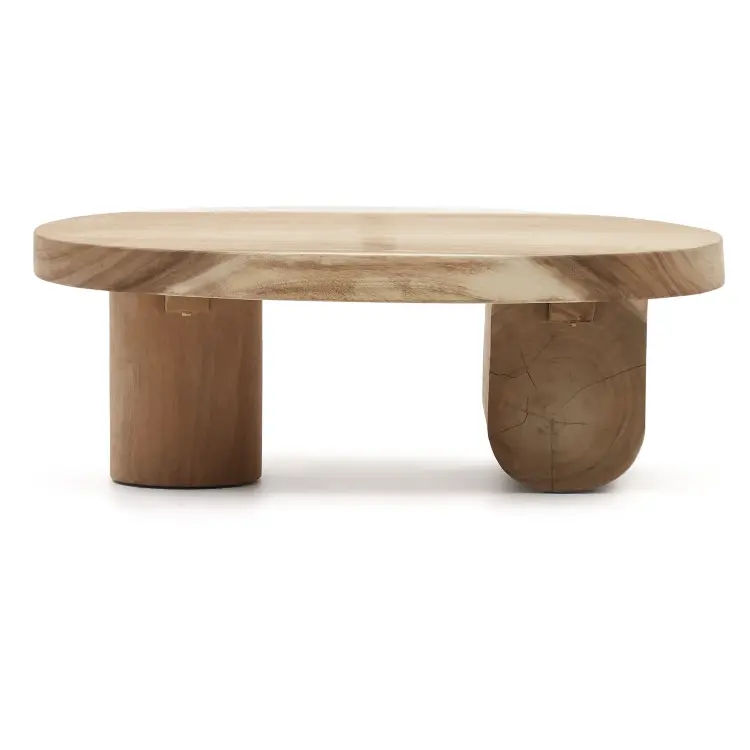 Mosi Журнальный столик из массива мунгура Ø 90 x 60 см